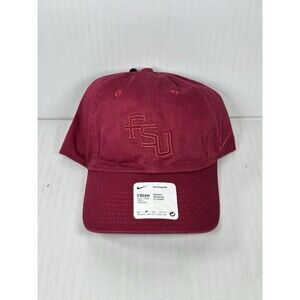 Nike Florida State Seminoles NCAA Campus Hat Cap FSU Adjustable Strapback NWT